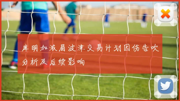库明加浓眉波津交易计划因伤告吹分析及后续影响